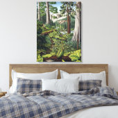 Canvas met landschapsschilderingen afdruk (Insitu (Slaapkamer))