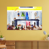 canvas met modderruimte (Insitu (Woonkamer))
