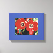 Canvas met rode tulpen (Voorkant)