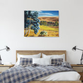 Canvas met schilderingen in het Canadese landschap (Insitu (Slaapkamer))