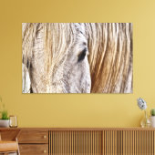 canvas met tint rond paard afdruk (Insitu (Woonkamer))