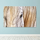 canvas met tint rond paard afdruk (Insitu (Houten vloer))