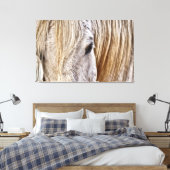 canvas met tint rond paard afdruk (Insitu (Slaapkamer))