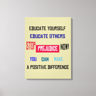 Canvas met wieltjes op voorgrond stoppen afdruk