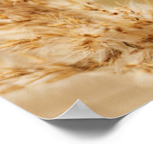 Canvas met zachte wikkelingen poster (Hoek)