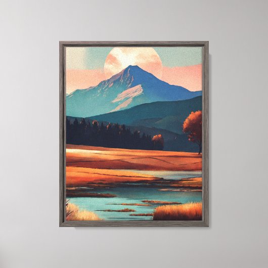 Canvas mooi schilderij afdruk (Voorkant)