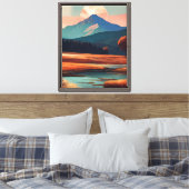 Canvas mooi schilderij afdruk (Insitu (Slaapkamer))