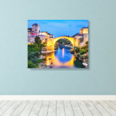Canvas Mostar Afdruk (Insitu (Houten vloer))