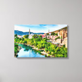 Canvas Mostar Afdruk (Voorkant)