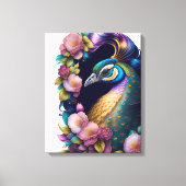 Canvas Muur Art-Peacock (Voorkant)