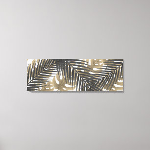 Canvas Muur Art-tropische bladeren