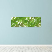 Canvas Muur Art-tropische bladeren (Insitu (Houten vloer))