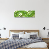 Canvas Muur Art-tropische bladeren Afdruk (Insitu (Slaapkamer))