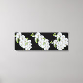Canvas Muur Art-witte orchideeën (Voorkant)