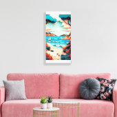 Canvas Natuur Kunst Afdruk (Insitu (Woonkamer))