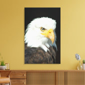 Canvas - Natuur Vogel Arend Afdruk (Insitu (Woonkamer))