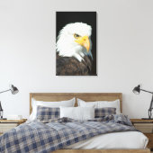 Canvas - Natuur Vogel Arend Afdruk (Insitu (Slaapkamer))
