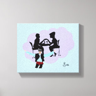 Canvas: Night Life Canvas Afdruk