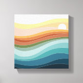 Canvas of acrylprint | Moderne Abstracte woning de (Voorkant)