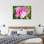 Canvas - omhuld - Roze roze roze roze roze van Sha (Insitu (Slaapkamer))