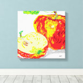 Canvas omslag / Apple a Day (Insitu (Houten vloer))