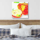 Canvas omslag / Apple a Day Afdruk (Insitu (Slaapkamer))