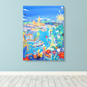 Canvas omslag: Dagreis naar Truro Afdruk (Insitu (Houten vloer))