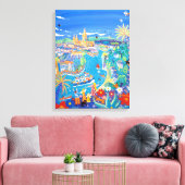 Canvas omslag: Dagreis naar Truro Afdruk (Insitu (Woonkamer))