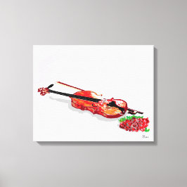 Canvas omslag / Soft Music Afdruk