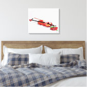 Canvas omslag / Soft Music Afdruk (Insitu (Slaapkamer))