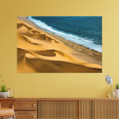 canvas omwikkeld op zee en op het strand afdruk (Insitu (Woonkamer))