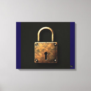 Canvas Oude Slot Afdruk