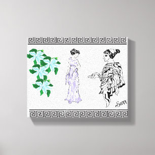 Canvas: Oudgrieks Canvas Afdruk