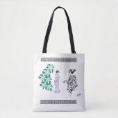 Canvas: Oudgrieks Tote Bag (Voorkant)