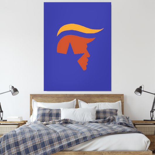 CANVAS - PATRIOTTISCH PROFIEL (Insitu (Slaapkamer))