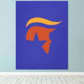 CANVAS - PATRIOTTISCH PROFIEL AFDRUK (Insitu (Houten vloer))