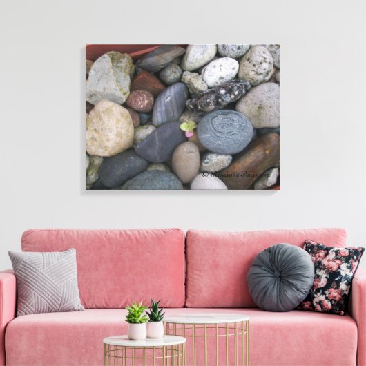Canvas (Pebbles #1) RFPMDesignes ©️ 2012 Afdruk (Insitu (Woonkamer))
