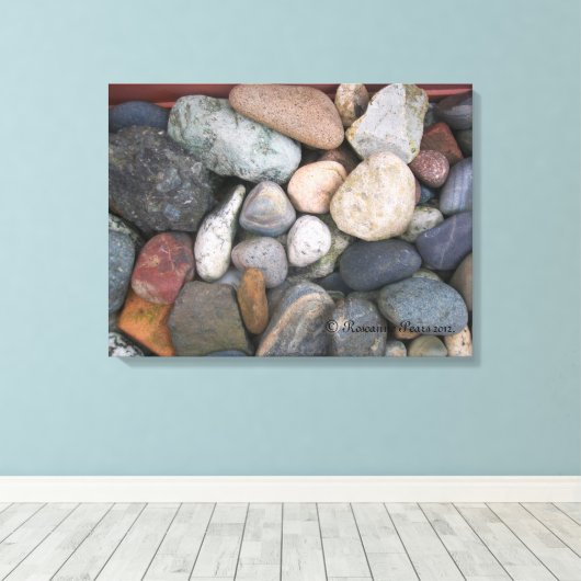Canvas (Pebbles #2) RFPMDesignes ©️ 2012 Afdruk (Insitu (Houten vloer))
