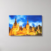 Canvas Peles castle Sinaia (Voorkant)