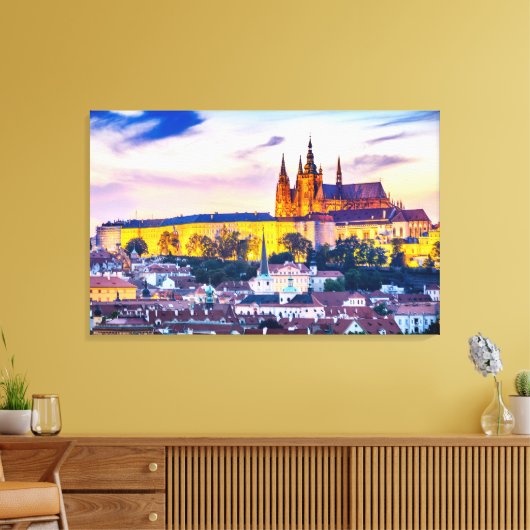 Canvas Praag (Insitu (Woonkamer))