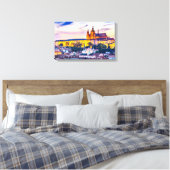 Canvas Praag (Insitu (Slaapkamer))
