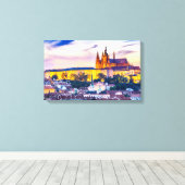 Canvas Praag (Insitu (Houten vloer))