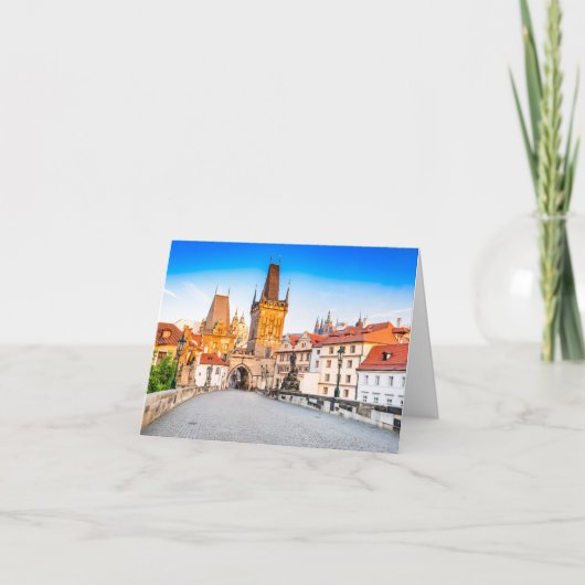 Canvas Praag Bedankkaart (Voorkant)