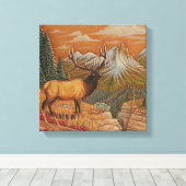 CANVAS PRINT 12X12 (Insitu (Houten vloer))