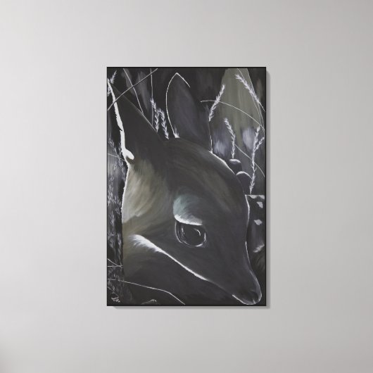 Canvas print 24x36 DEER Org. Artikel 1e versie (Voorkant)