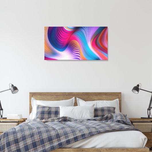 Canvas Print - Abstract-Art-Antelope-Canyon (Insitu (Slaapkamer))