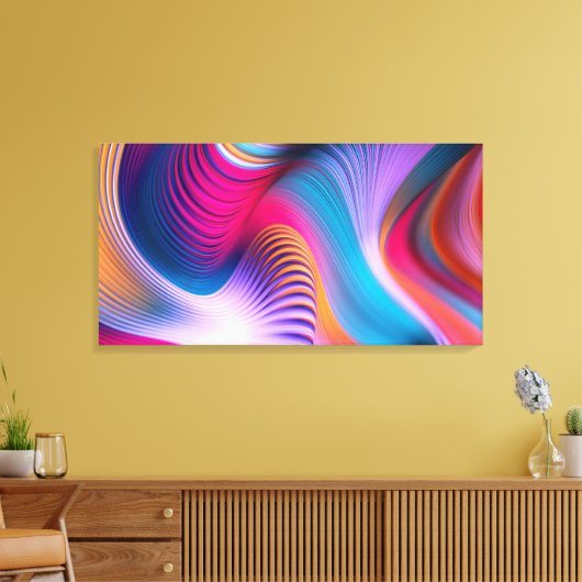 Canvas Print - Abstract-Art-Antelope-Canyon (Insitu (Woonkamer))