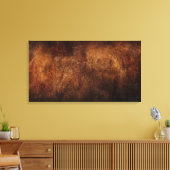 Canvas print - Abstract getextureerd roust bruin b (Insitu (Woonkamer))
