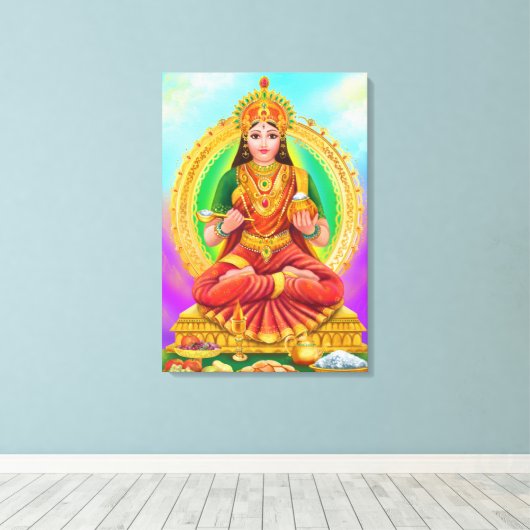 Canvas print Annapoorna (Insitu (Houten vloer))