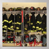 Canvas Print Bunker Gear (Voorkant)